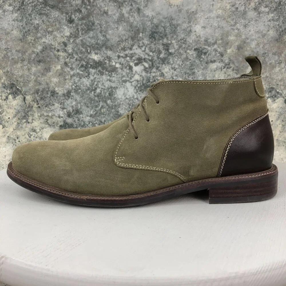 Blondo Men's Size 11M Konor Brown Suede Waterproof Chukka Lace-Up Boots